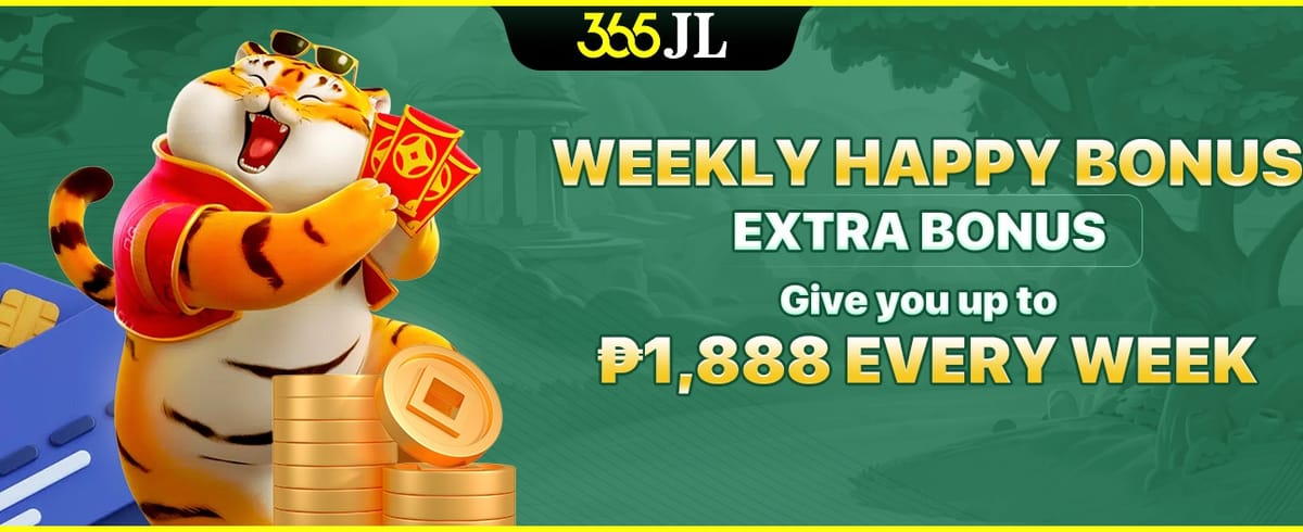 Weekly Happy Bonus Extra Bonus Give you up to ₱1,888 every week screenshot